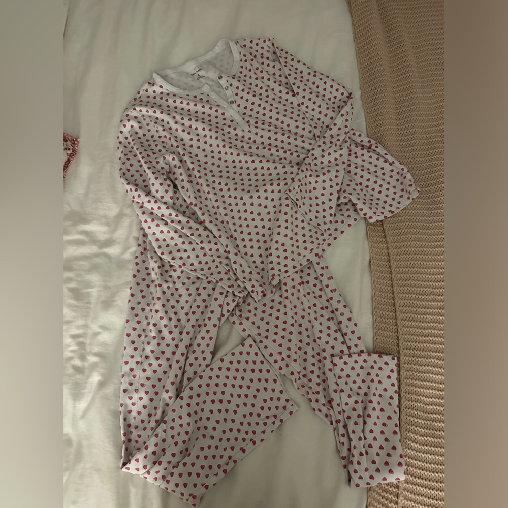 ROLLER RABBIT PINK HEART PJ SET